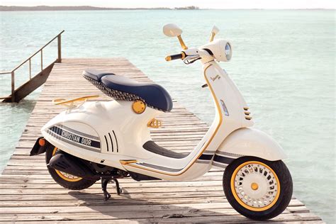 vespa dior price|vespa christian dior scooter.